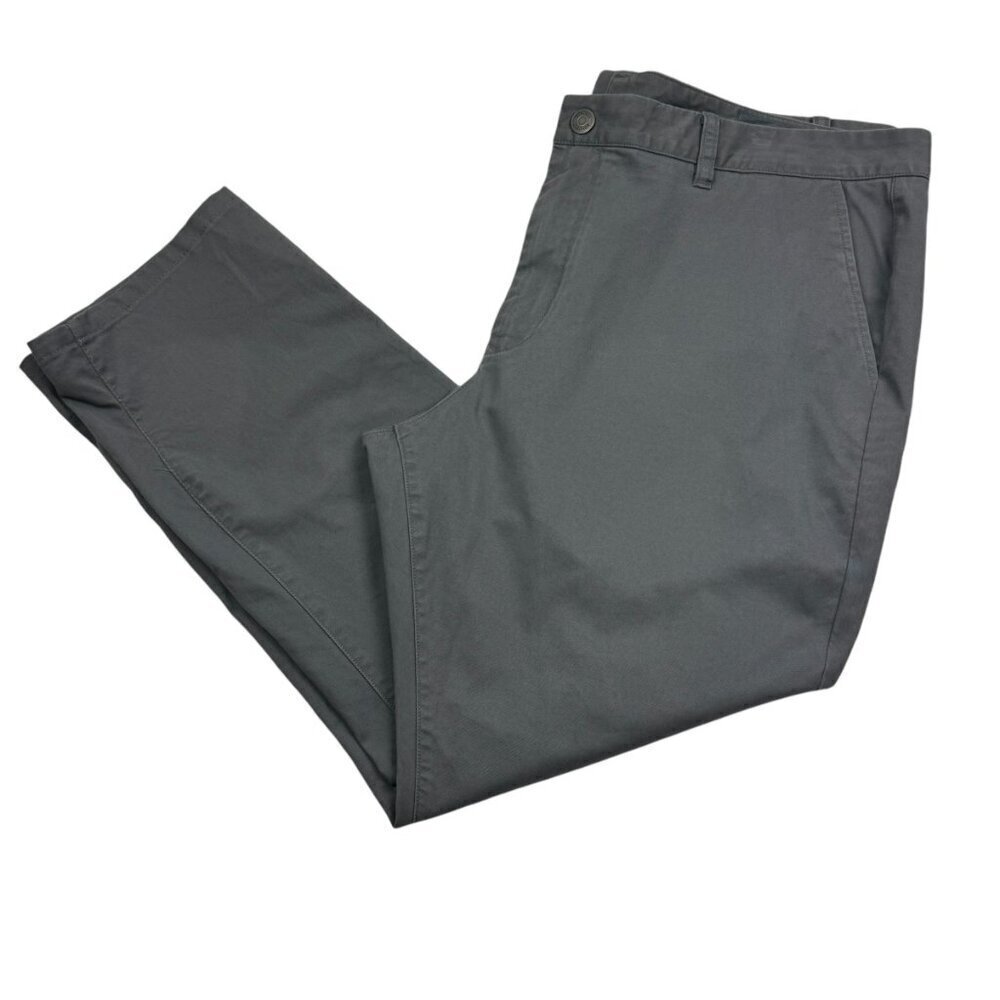 Bonobos The Original Chino Slim Fit Graphite/Gray Men's Size 40/32